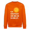 Ick knutsch dir Sonne! - Unisex Bio Sweatshirt - Tieforange