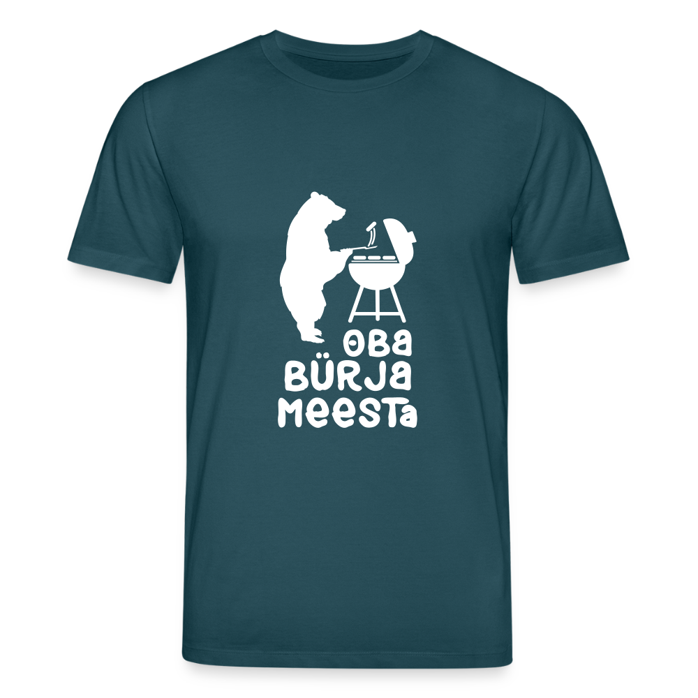 Bürjameesta - Unisex Bio T-Shirt - Dunkles Petrol