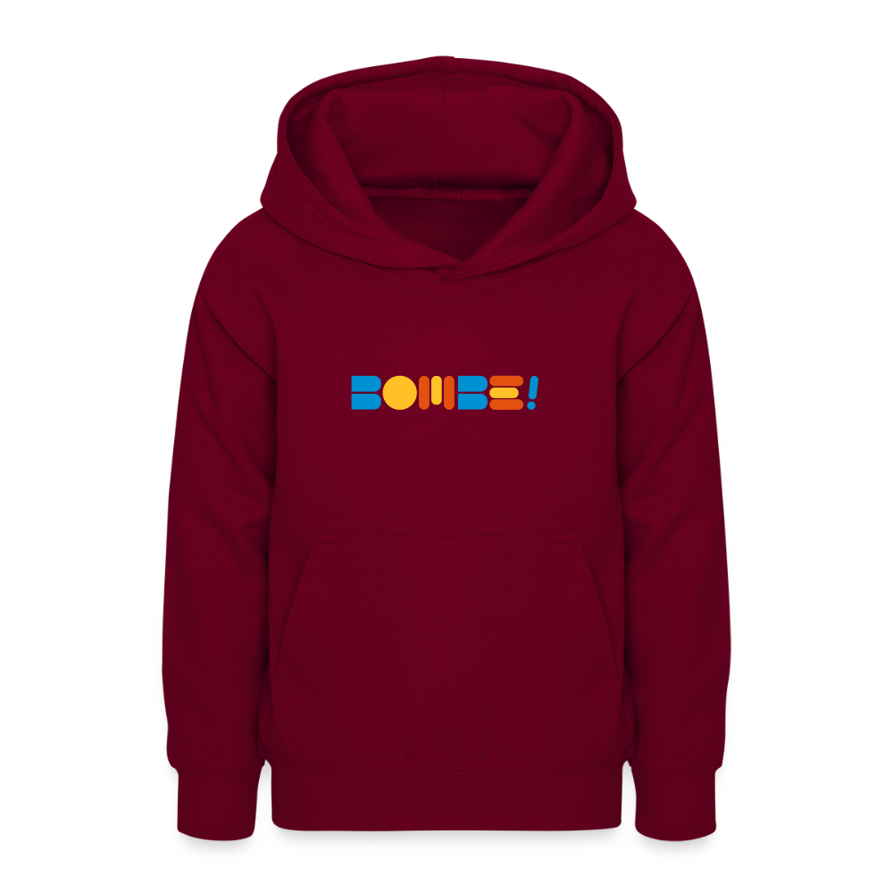 Bombe! - Teenager Hoodie - Bordeaux