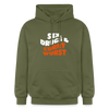 Sex, Drucks & Currywurst - Hoodie - Militärgrün