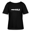 Keule - Relaxed Rundhals Frauen Bio-T-Shirt - Schwarz