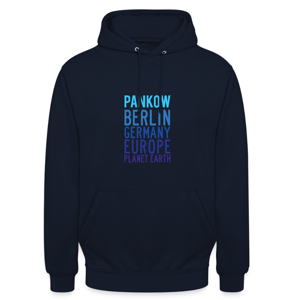 Pankow Planet Earth - Unisex Hoodie - Navy