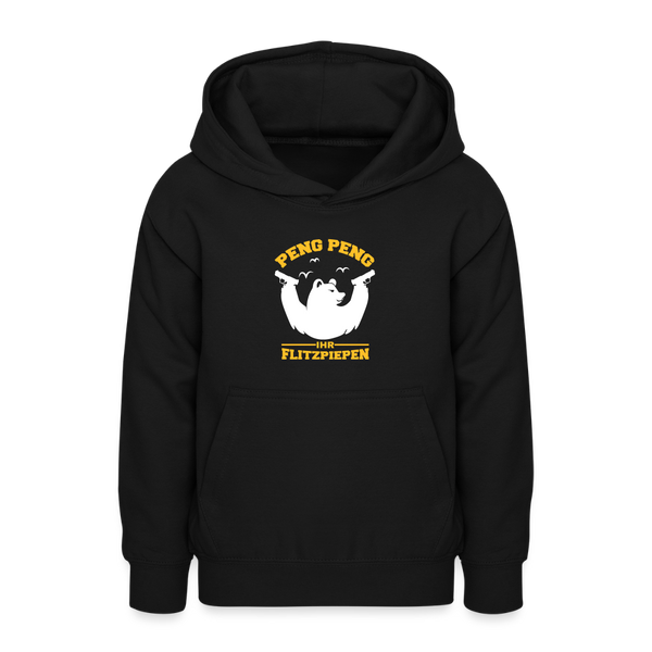 Peng Peng - Teenager Hoodie - Schwarz