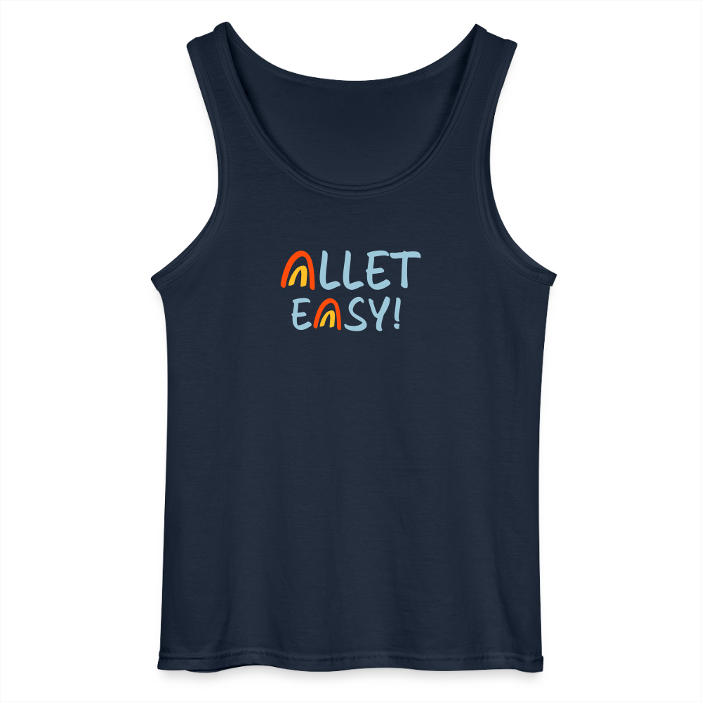 Allet Easy! - Männer Tank Top - Navy