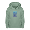 Wilmersdorf Planet Earth - Teenager Hoodie - Graugrün
