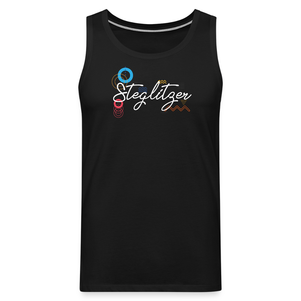 Steglitzer - Männer Premium Tank Top - Schwarz