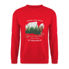 Grönland oder Grunewald - Unisex Pullover - Rot