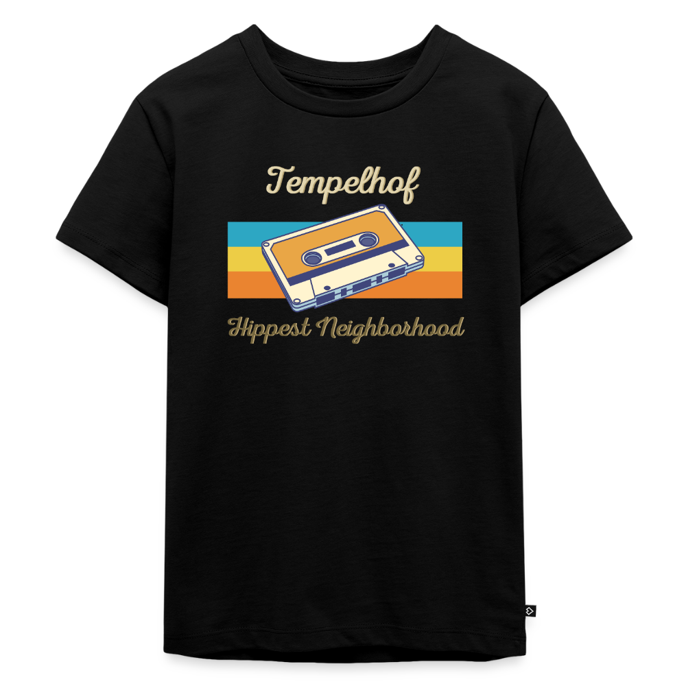 Tempelhof Hippest Neighborhood - Kinder Premium T-Shirt - Schwarz