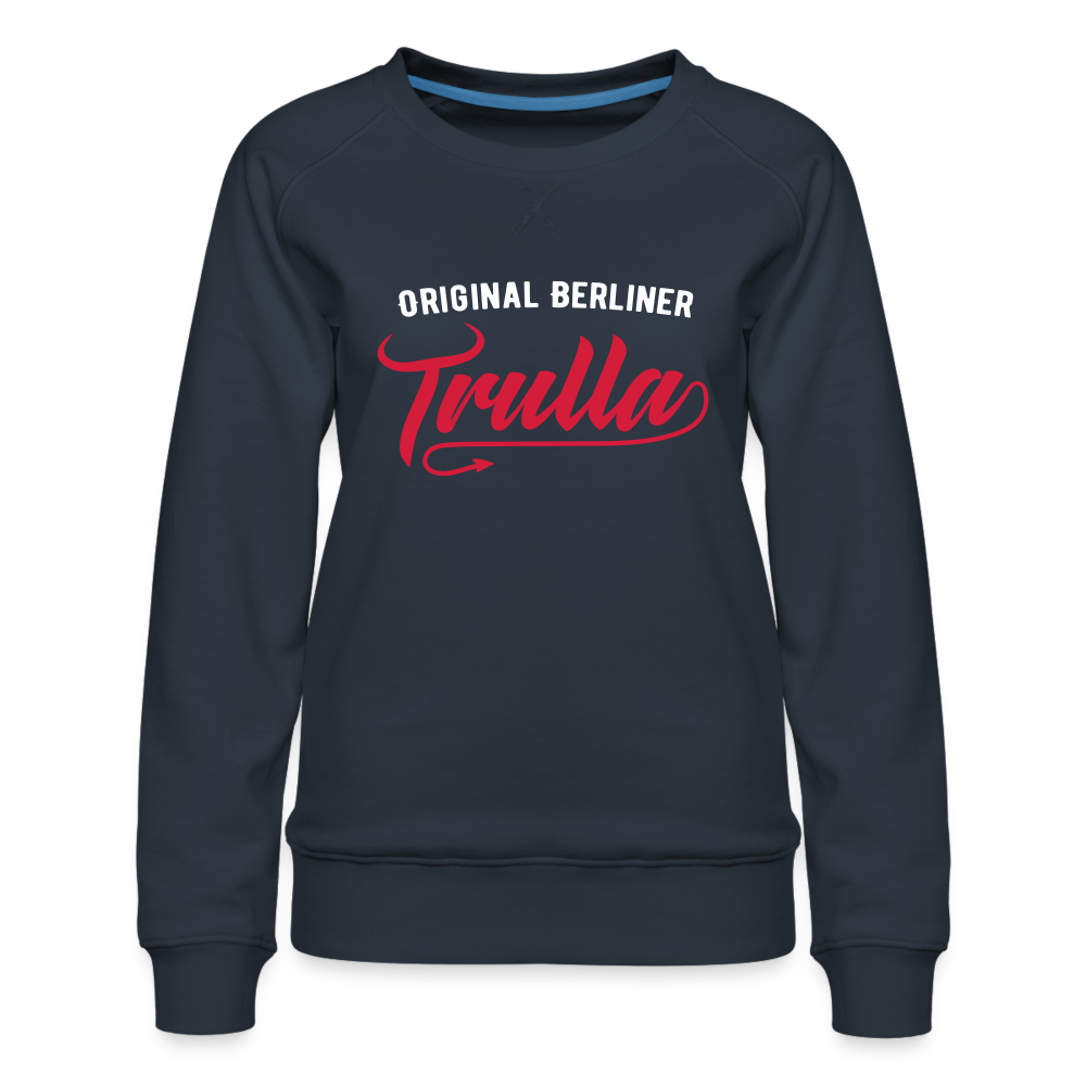 Trulla - Frauen Premium Sweatshirt - Navy