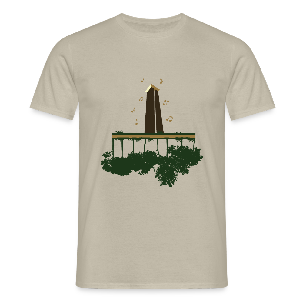 Carillon Tiergarten - Männer Premium T-Shirt - Sandbeige