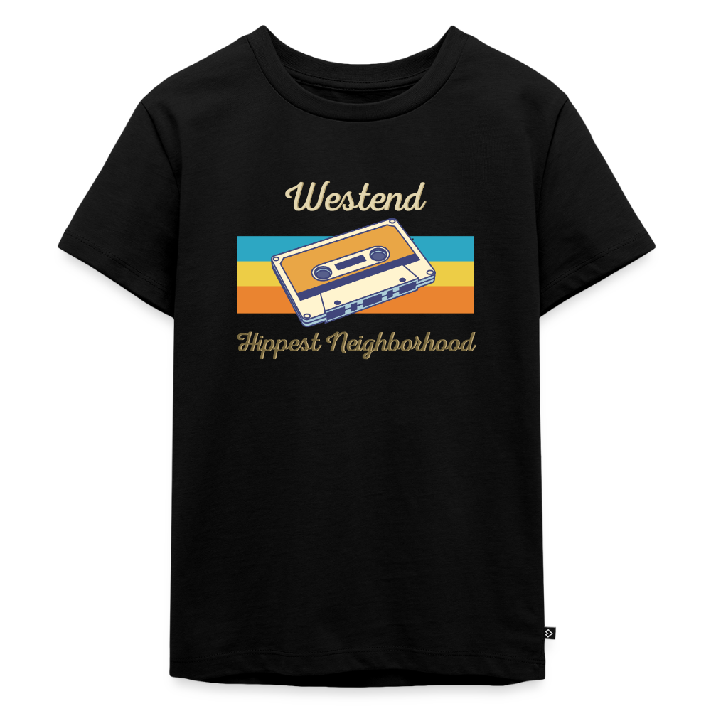 Westend Hippest Neighborhood - Kinder Premium T-Shirt - Schwarz