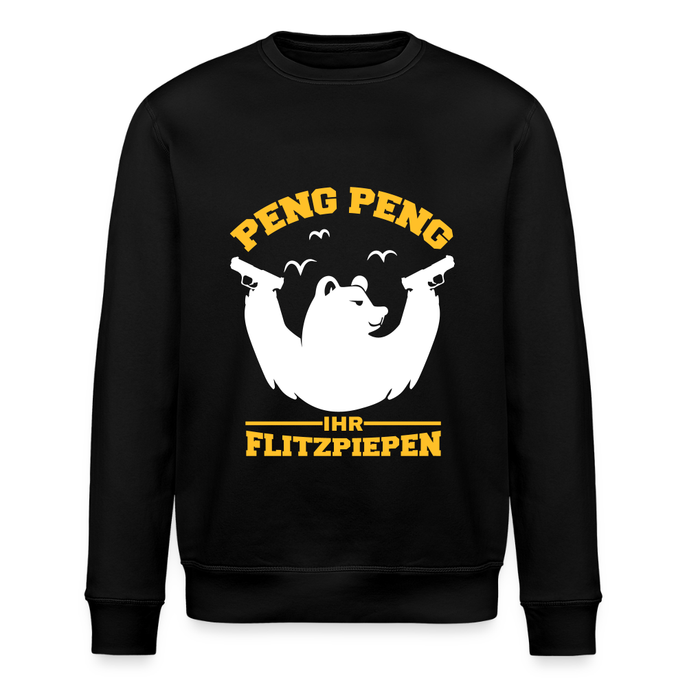 Peng Peng - Unisex Bio Sweatshirt - Schwarz