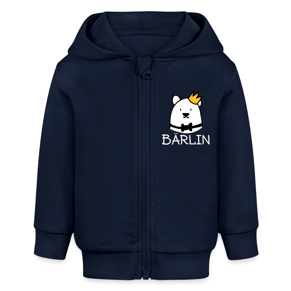 Bärlin - Baby Bio Zip Hoodie - Navy