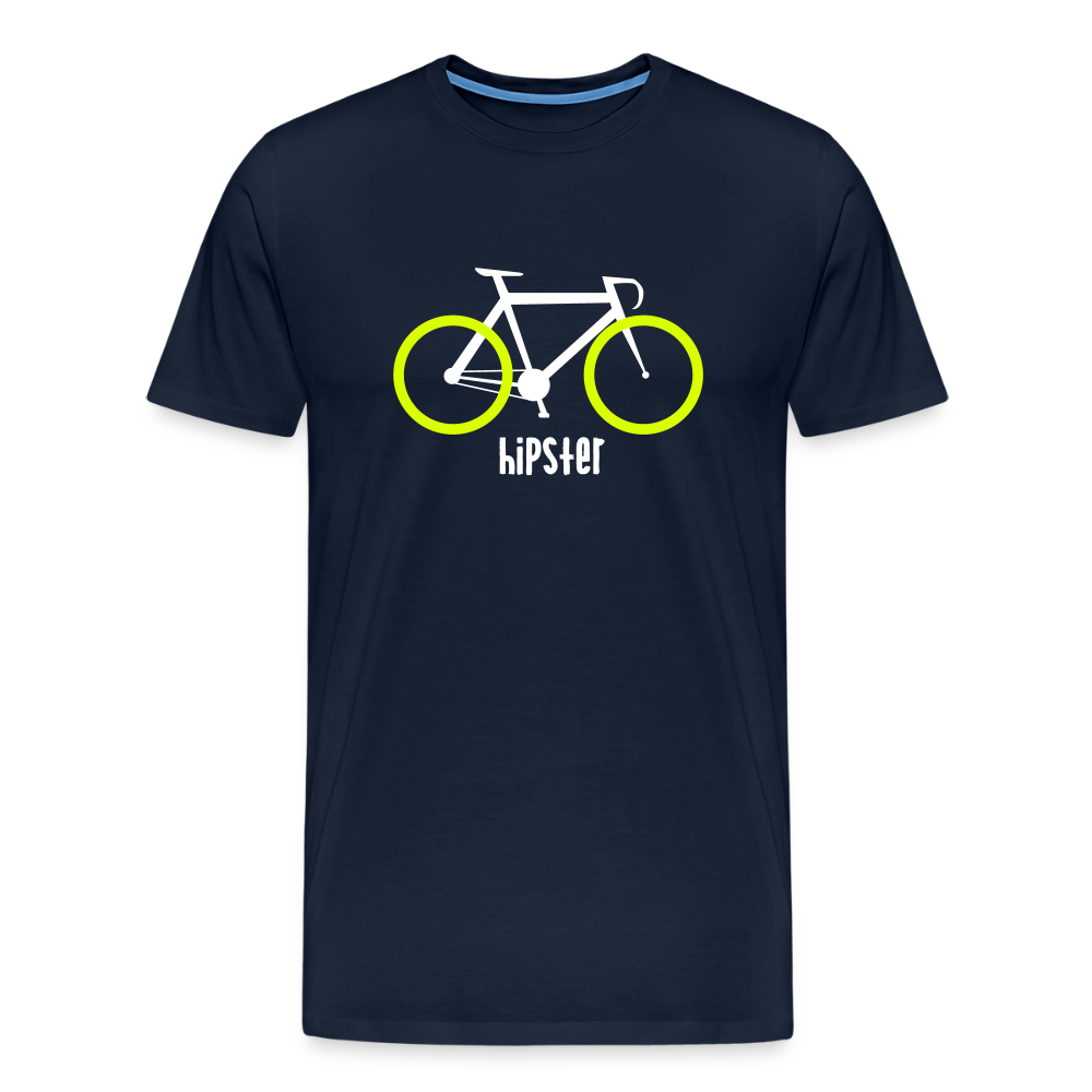 Hipster - Männer Premium T-Shirt - Navy