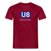 U8 - Männer Premium T-Shirt - Ziegelrot