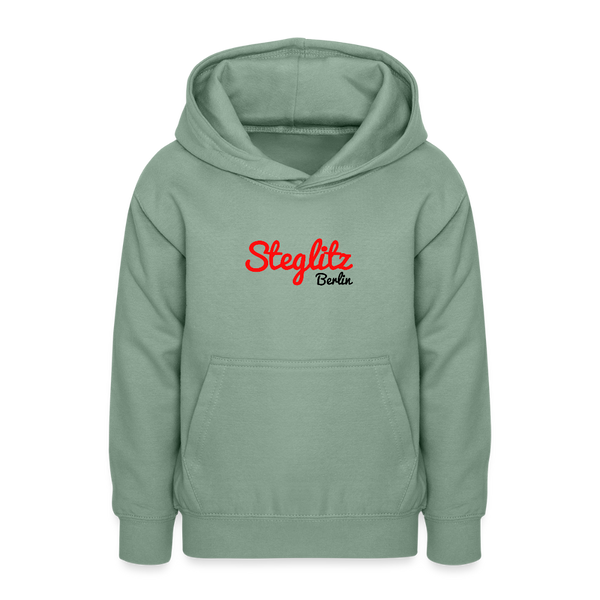 Steglitz Berlin - Teenager Hoodie - Graugrün
