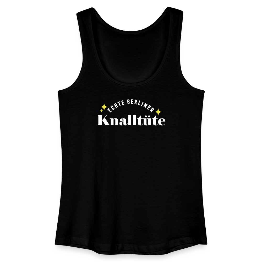 Knalltüte - Frauen Bio Tank Top - Schwarz