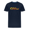 Tach! Ick steh uff Esel! - Männer Premium T-Shirt - Navy