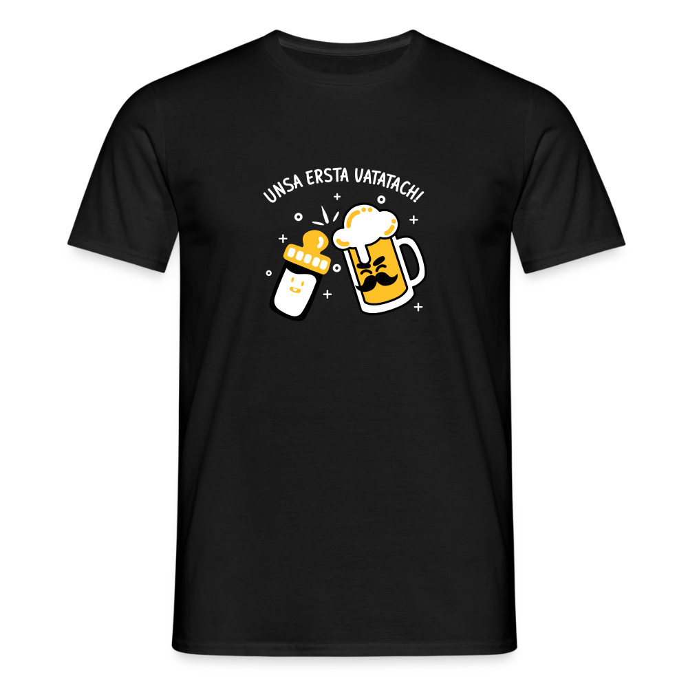 unsa ersta Vatatach! - Männer Premium T-Shirt - Schwarz