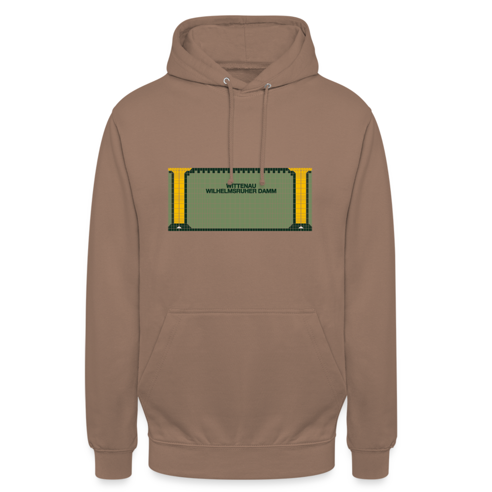Wittenau Wilhelmsruher Damm - Unisex Hoodie - Mokka