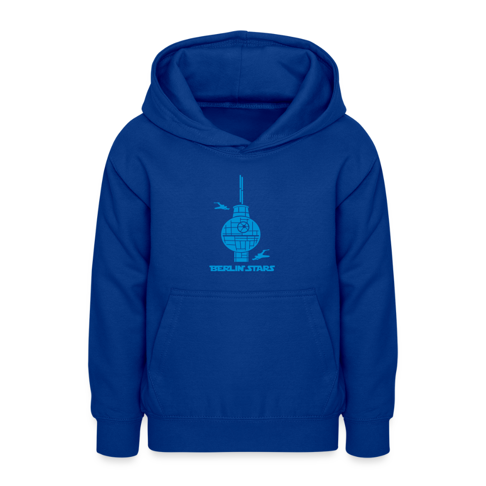 Berlin Stars - Blau - Teenager Hoodie - Royalblau