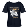 Neuseeland oder Neukölln - Relaxed Rundhals Frauen Bio-T-Shirt - Navy