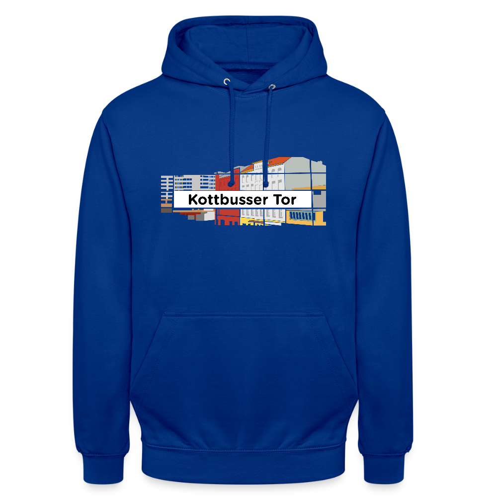 Kottbusser Tor - Unisex Hoodie - Royalblau
