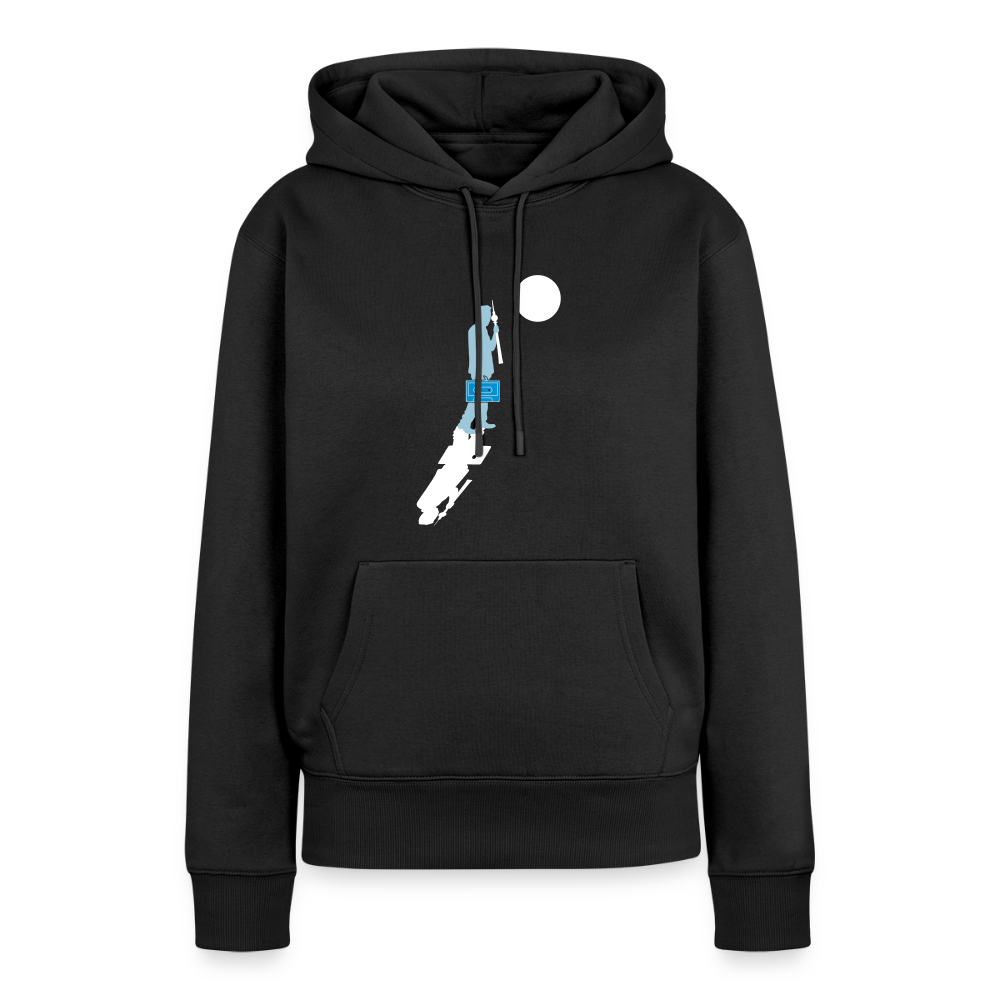 Unterwegs in Berlin - Frauen Premium Hoodie - Schwarz