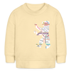 Bär im U-Bahnnetz - Baby Bio Pullover - Creme