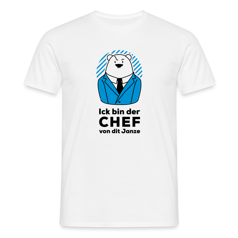 Chef - Männer Premium T-Shirt - Weiß