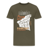 Panama oder Pankow - Männer Premium T-Shirt - Khaki