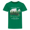 Grönland oder Grunewald - Teenager Premium T-Shirt - Kelly Green