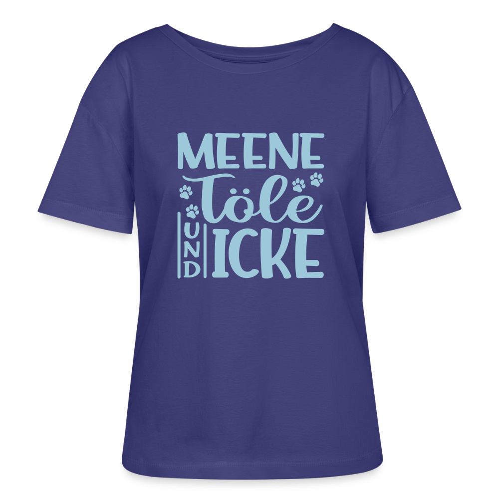 Meene Töle und Icke - Relaxed Rundhals Frauen Bio-T-Shirt - Dämmerung