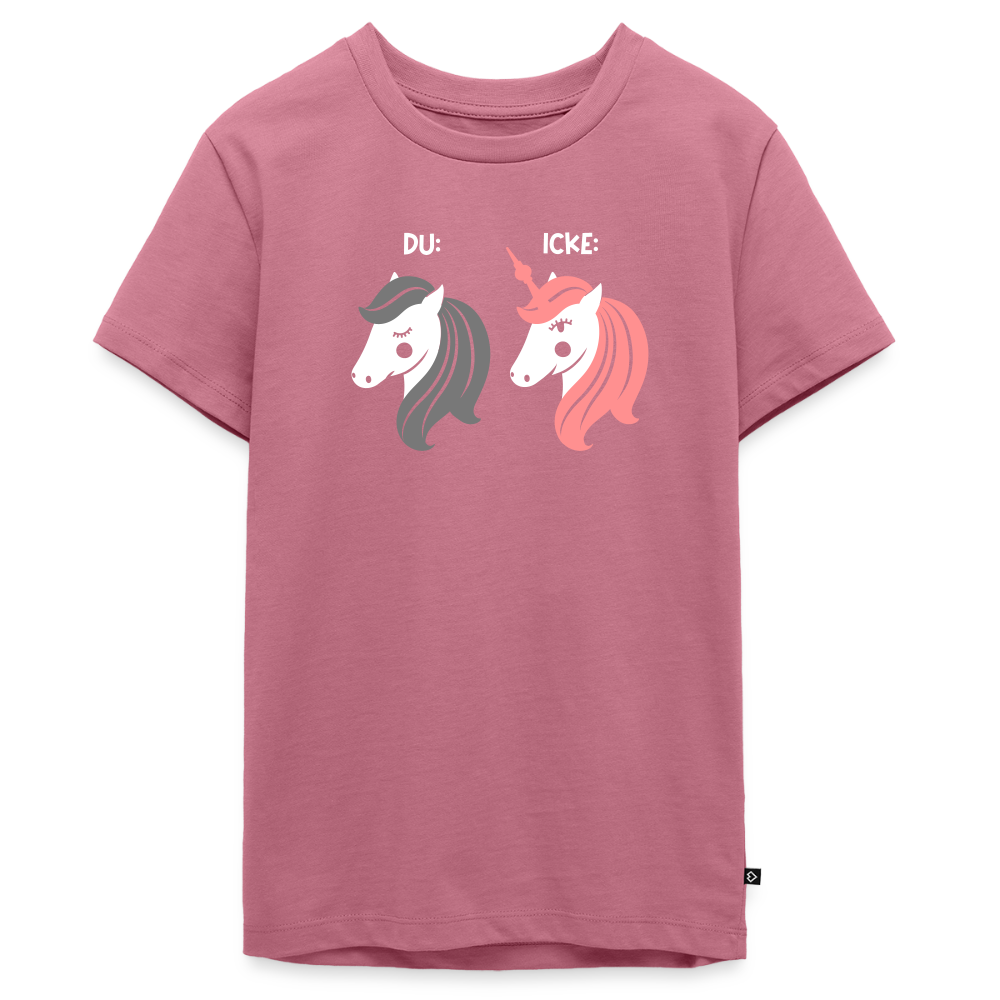 Berliner Einhorn - Teenager Premium T-Shirt - Mauve