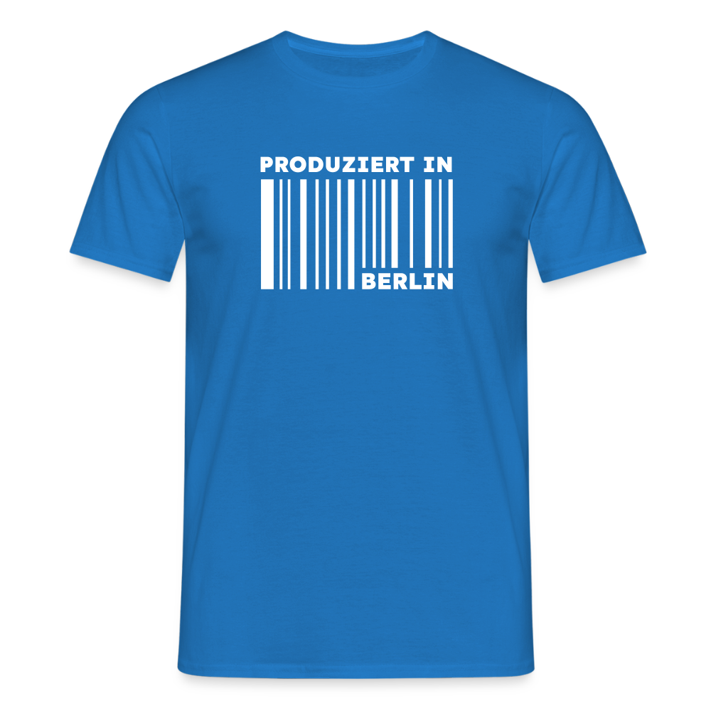 PRODUZIERT IN BERLIN - Männer Premium T-Shirt - Royalblau