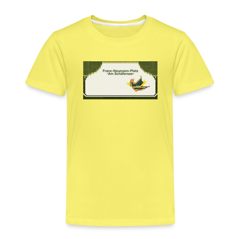 Franz-Neumann-Platz - Kinder Premium T-Shirt - Gelb