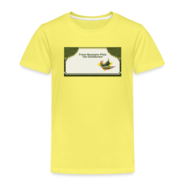 Franz-Neumann-Platz - Kinder Premium T-Shirt - Gelb