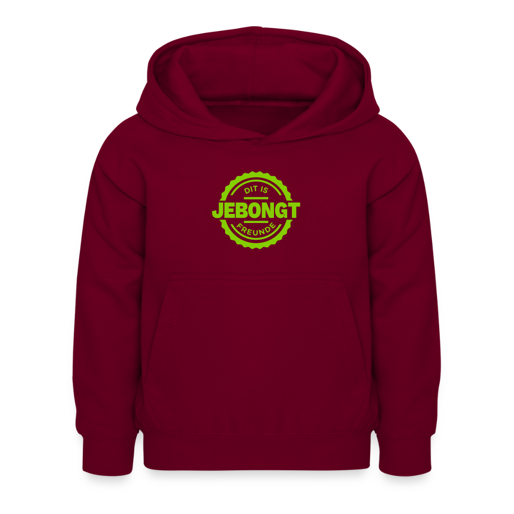Jebongt Freunde - Kinder Hoodie - Bordeaux