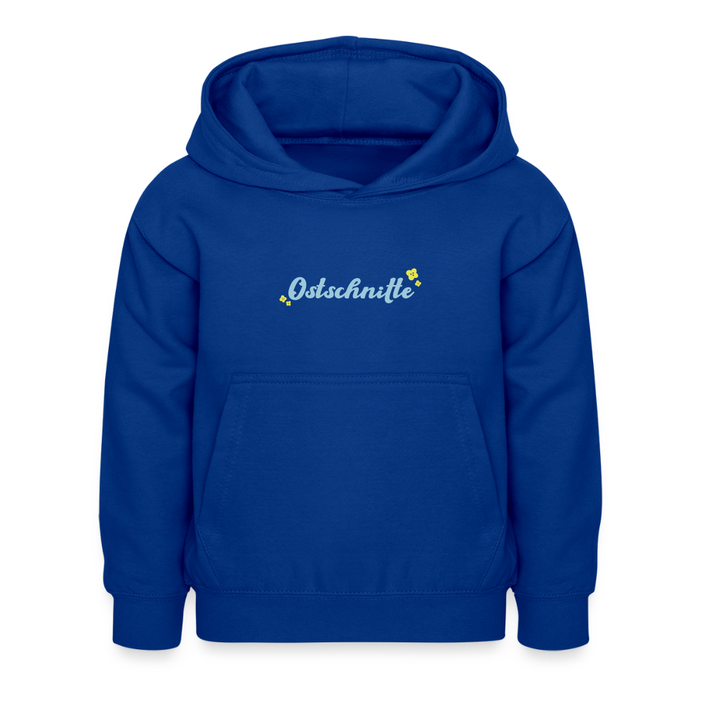 Ostschnitte - Kinder Hoodie - Royalblau