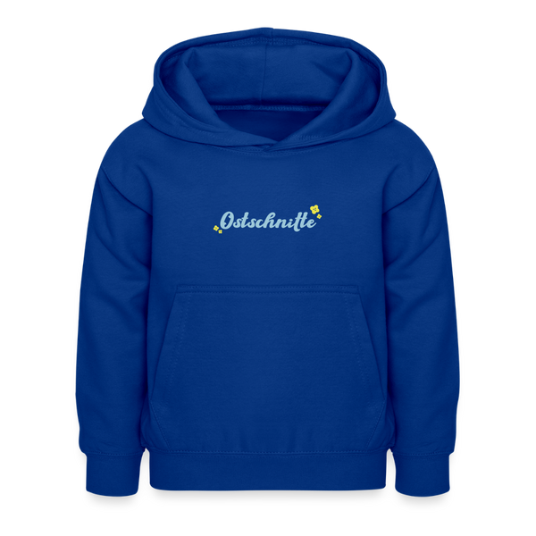 Ostschnitte - Kinder Hoodie - Royalblau