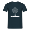 Funkturm im Fokus - Männer Premium T-Shirt - Navy