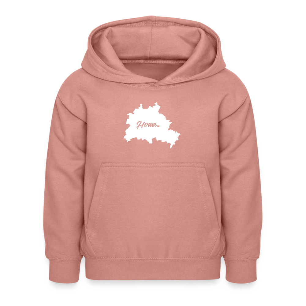 Heimat Berlin - Kinder Hoodie - Altrosa