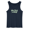 Mehr Jlitzer im Alltag! - Männer Tank Top - Navy