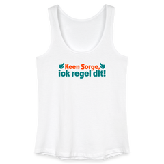 Keene Sorge, ick regel dit! - Frauen Bio Tank Top