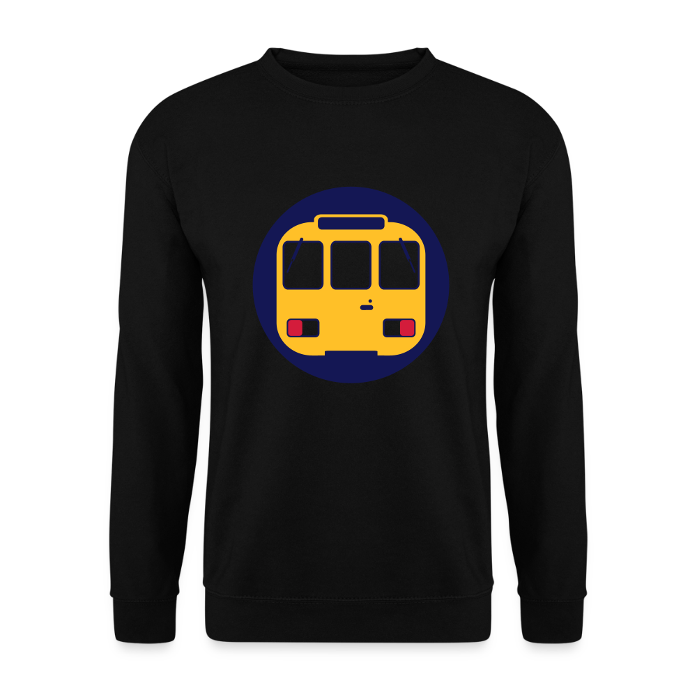 U-Bahntunnel - Unisex Pullover - Schwarz