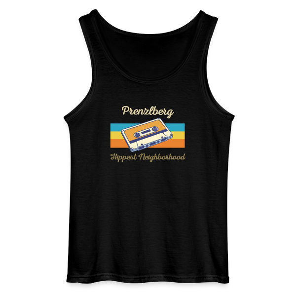 PrenzlBerg  Hippest Neighborhood - Männer Tank Top - Schwarz