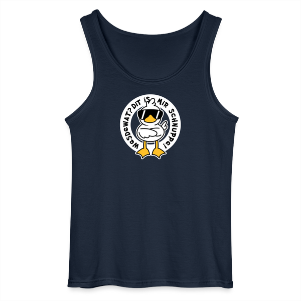 Wesdewat? - Männer Tank Top - Navy