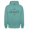 Getanzt in der Kreuzberger Nacht - Unisex Hoodie - Pastelltürkis
