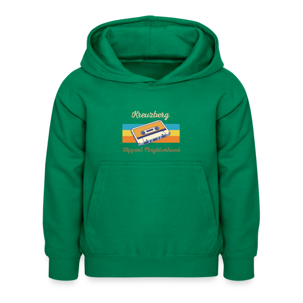 Kreuzberg Hippest Neighborhood - Kinder Hoodie - Kelly Green