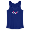 VAJISSET - Frauen Bio Tank Top - Königsblau